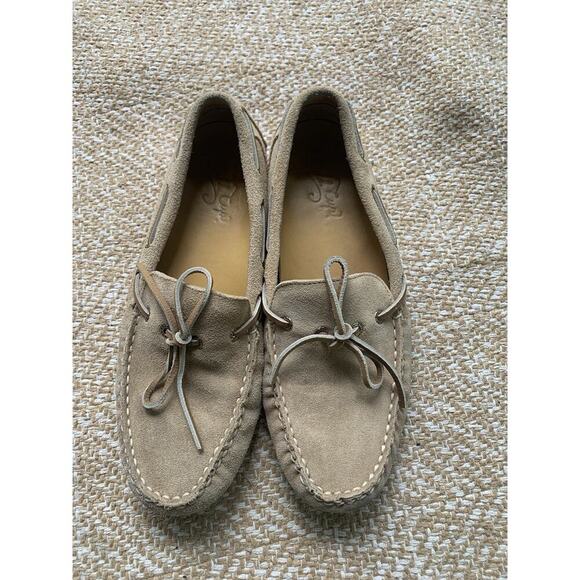 Sperry Gold cup mocassins beige leather old money confort preppy mens 10.5 M - Picture 1 of 8